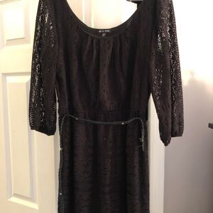 Black Lace Dress